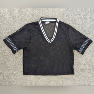 BCBGENERATION black mesh Tshirt size Medium